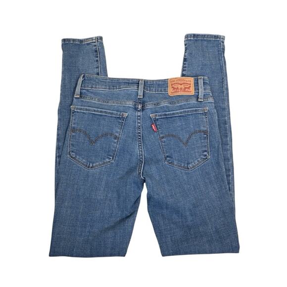 Levi's 711 Skinny Distressed Jean Womens 25 - Picture 5 of 12